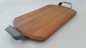 Chopping board with Hoop handles 1